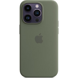 Apple iPhone 14 Pro Max Silicone Case with MagSafe - Olive (MQUN3)