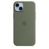 Apple iPhone 14 Plus Silicone Case with MagSafe - Olive (MQUD3) - зображення 1