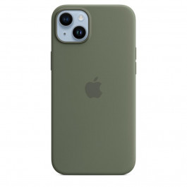 Apple iPhone 14 Plus Silicone Case with MagSafe - Olive (MQUD3)
