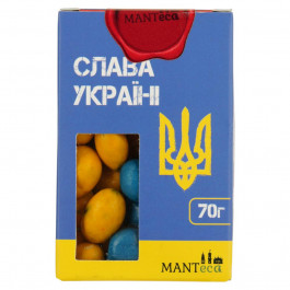 Manteca Драже  Слава Україні сухофрукти в шоколаді 70 г (5000570000009)