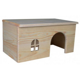 Trixie Дерев&#39;яний будиночок для кроликів - , 28 x 16 x 18 см, для морські свинки (TX-61262)