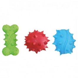 Croci Іграшка для собак  Spiky шиповані фігурки з пищалкою 10-14 см (C6198590)