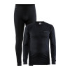 Craft Комплект термобілизни  Core Dry Baselayer Set Man Black / розмір M - зображення 1