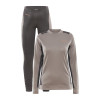 Craft Комплект термобілизни  Core Dry Baselayer Set Woman Clay-Granite / розмір XL - зображення 1