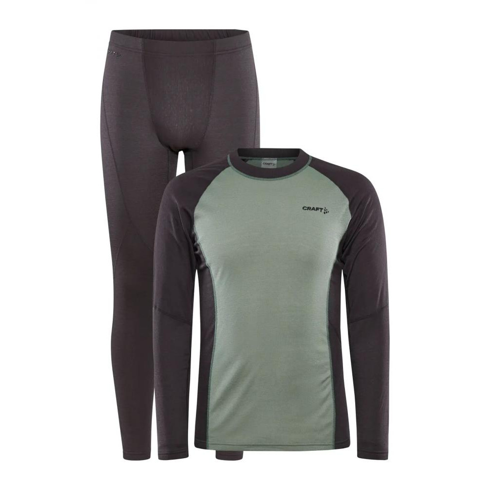 Craft Комплект термобілизни  Core Warm Baselayer Set Man Slate-Thyme / розмір M - зображення 1