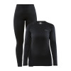 Craft Комплект термобілизни  Core Warm Baselayer Set Woman Black / розмір XXL - зображення 1