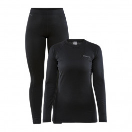   Craft Комплект термобілизни  Core Warm Baselayer Set Woman Black / розмір XS