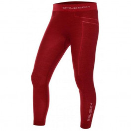   Brubeck Термобілизна дитяча  Active Wool Pant Jr. Red / розмір 128-134