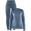 Craft Комплект термобілизни  Core Dry Baselayer Set Woman Blue / розмір XL - зображення 1