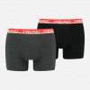 HEAD Труси боксери  Boxer Gray Black 2P / розмір L - зображення 1