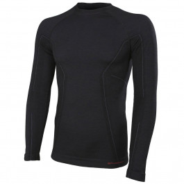 Brubeck Термобілизна чоловіча блуза  Active Wool Top M Black розмір M