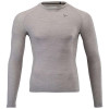 Silvini Термофутболка  Lana Underwear Long Sleeve Merino Gray MT1647 / розмір L-XL - зображення 1