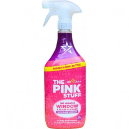 The Pink Stuff Засіб для миття скла та дзеркал Pink Stuff Rose Vinegar спрей 850 мл (5060033822166)
