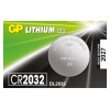 Батарейка GP Batteries CR-2032 bat(3B) Lithium 1 шт (CR2032-U1)