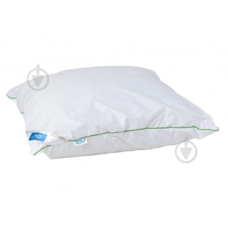 Fine Sleep Подушка Relax Melody не стьобана тік пух сумка  70x70 см білий (0276320219846) - зображення 1