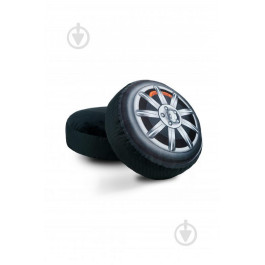 WP Merchandise Подушка декоративна Машинне колесо з гальмівним циліндром (FWPCARWHWBC24BK00) чорний (4820202327875)