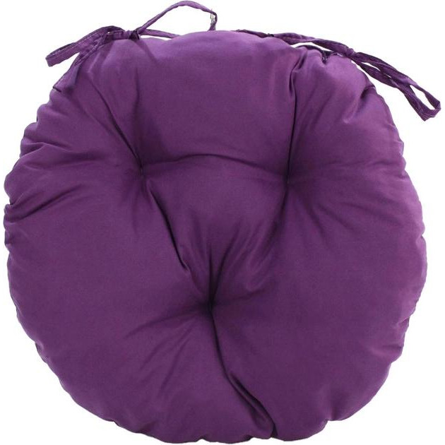 Еней-плюс Кругла подушка на стілець  МІ0023 поролон 40 см борт 7 см (4820001571028) - зображення 1