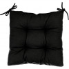 Прованс Подушка на стілець  з екошкіри чорна 40х40 см (34075) (4823093457614) - зображення 3