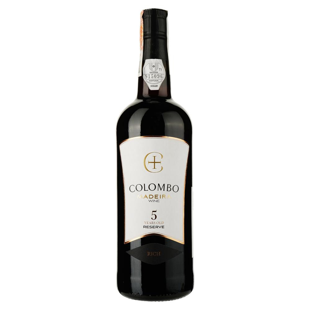 Colombo Вино  Madeira Rich Reserve 5 yo кріплене біле солодке 19% 0.75 (5601889003783) - зображення 1