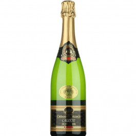 Hunawihr Вино ігристе  Calixte Cremant d'Alsace AOC Blanc Brut біле брют 0.75 л (3306999100750)