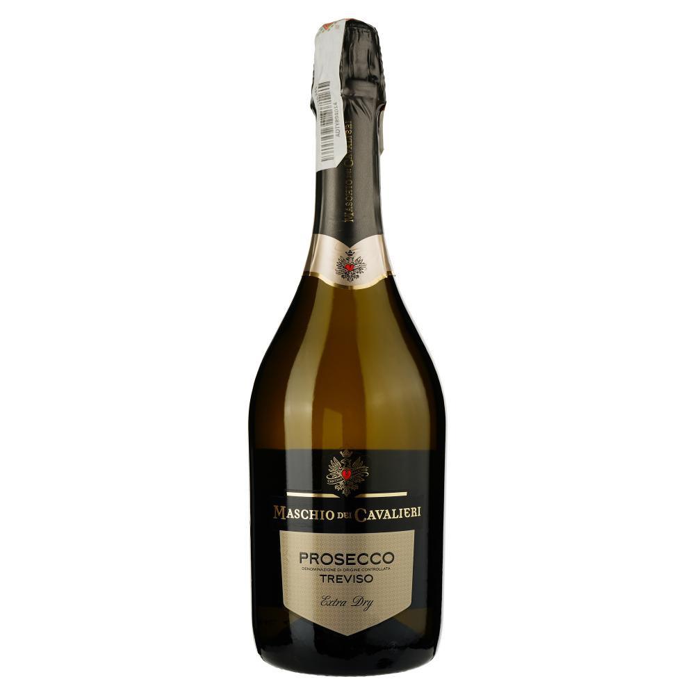 Maschio dei Cavalieri Вино ігристе  Prosecco Extra Dry DOC Spumante, біле, екстра-драй, 0,75 л (8002550502333) - зображення 1