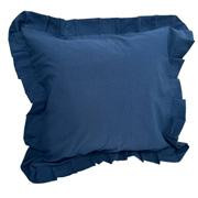 SoundSleep Наволочка декоративна з рюшами Stonewash Dark Blue  темно-синій 45х45 см (94331851)