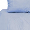 SoundSleep Простирадло на резинці фланелеве Delicacy  блакитне 160х200 см (94286977) - зображення 1
