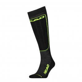 HEAD Набор горнолыжных носков  Unisex Ski Performance Kneehigh 1P 791006001-817 43-46 р 1 пара Серо-салат