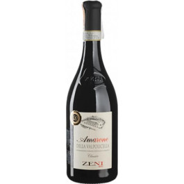 Zeni Вино  Amarone della Valpolicella Classico 2020 червоне сухе 15.5% 0.75 л (BWR9581)