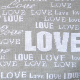 Прованс Плед Art Knit Love 130x170 см сірий 17340 (4823093428607)