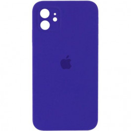   Borofone Silicone Full Case AA Camera Protect for Apple iPhone 11 Dark Purple (FullAAi11-22)