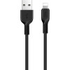 Hoco USB to Lightning X13 1m Black (6957531061144) - зображення 1