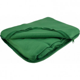 Bergamo Плед-подушка  Mild флісовий зелений (202312pl-04)