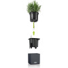 Lechuza Вазон декоративный Green Wall Home Kit Glossy квадратный 1 л (13523) - зображення 4