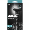 Gillette Станок для бритья мужской  Mach3 Charcoal с 2 сменными картриджами (8700216074308) - зображення 3
