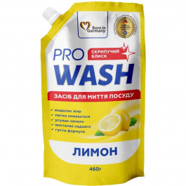   Pro Wash Миючий засіб для ручного миття посуду  Лимон 460 г (4260637723888)