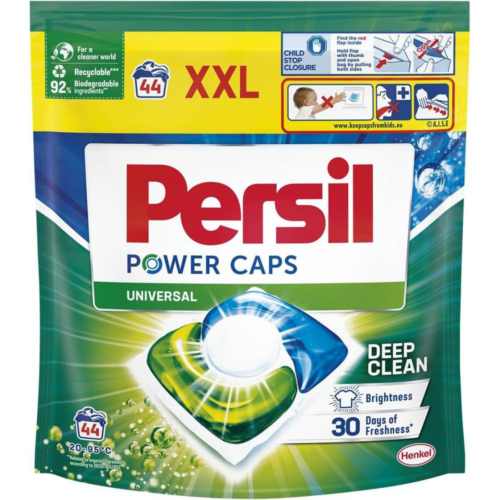 Persil Капсули для прання  Power Caps Universal Deep Clean 44 шт (9000101804416) - зображення 1