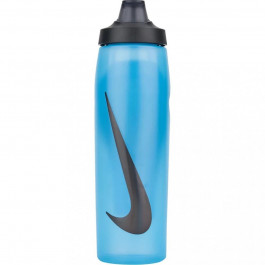 Nike Refuel Bottle Locking Lid 32 OZ 946 мл Blue/Black (N.100.7670.420.32)