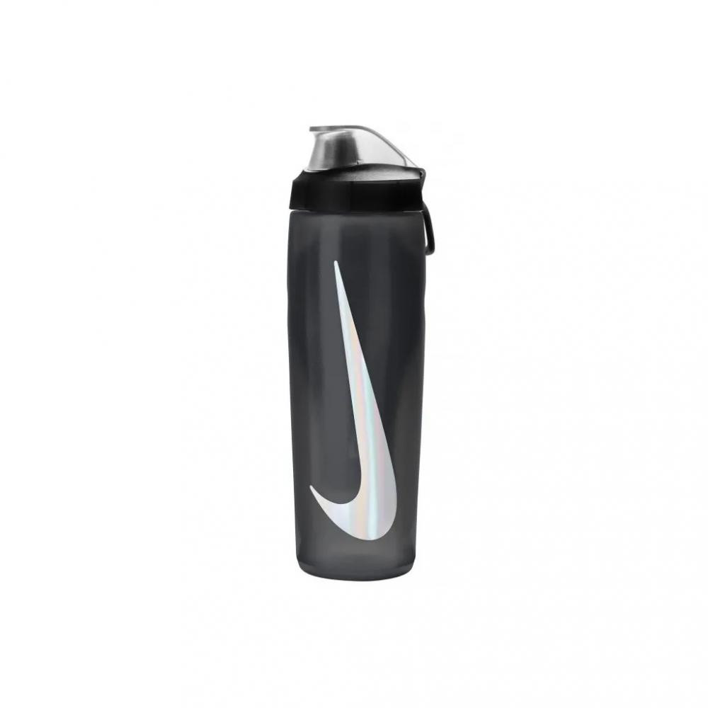Nike Refuel Bottle Locking Lid 18 OZ 532 мл Anthracite/Silver (N.100.7669.054.18) - зображення 1