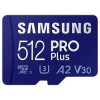 Samsung 512 GB microSDXC UHS-I U3 V30 A2 PRO Plus (2021) MB-MD512KA - зображення 1