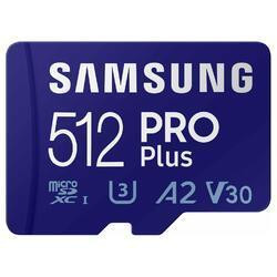 Samsung 512 GB microSDXC UHS-I U3 V30 A2 PRO Plus 2023 (MB-MD512SA) - зображення 1