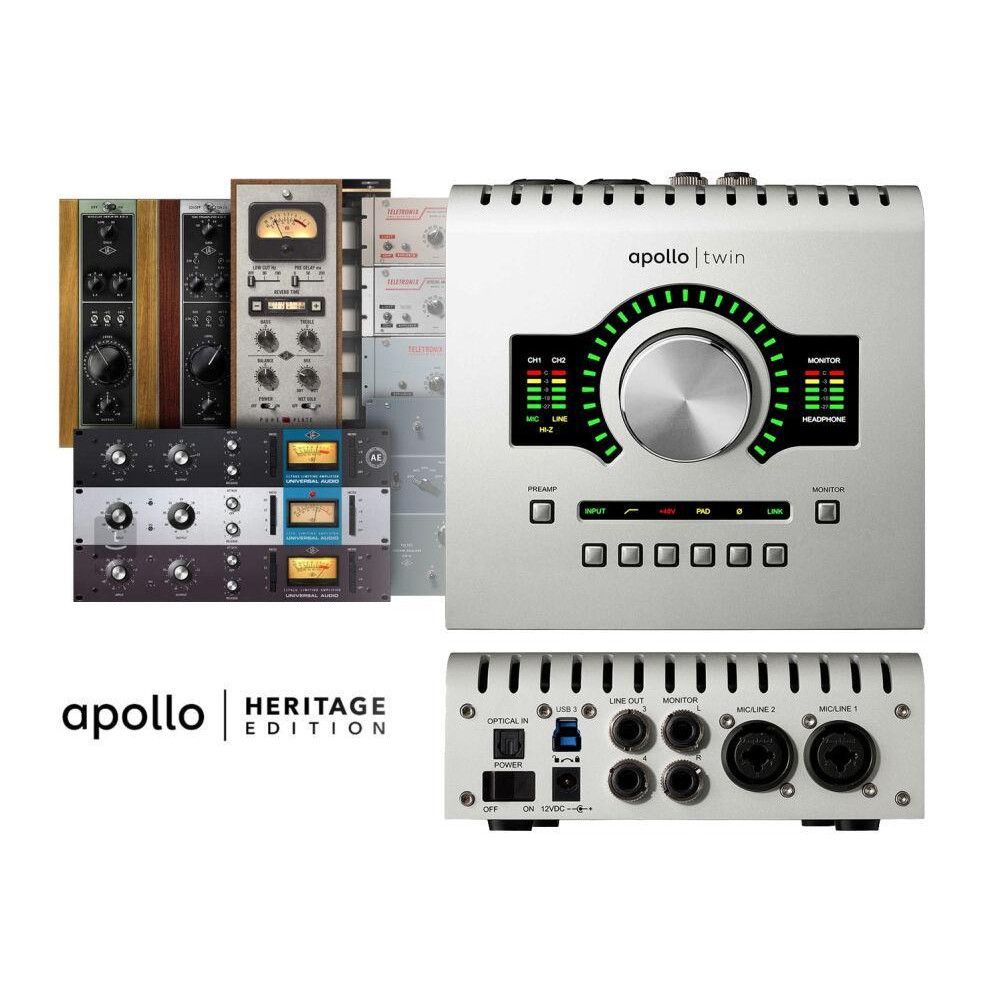 UNIVERSAL AUDIO Apollo Twin USB Heritage Edition (Desktop/Win) - зображення 1