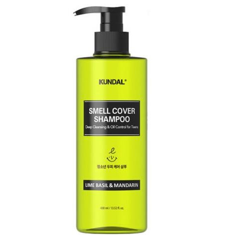 KUNDAL Шампунь для підлітків проти жирності All Day Smell Cover Teens Shampoo Lime Basil & Mandarin  400 мл - зображення 1