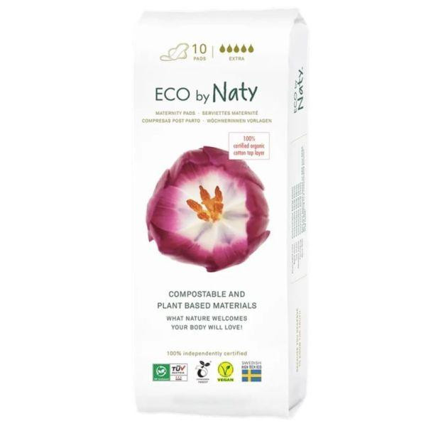 Eco by Naty Післяпологові гігієнічні жіночі прокладки  10 шт - зображення 1