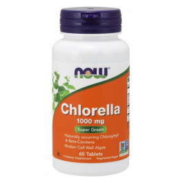   Now Foods Chlorella 1000 mg, 60 Tablets