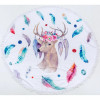 MirSon Пляжное полотенце  №5050 Summer Time Fallow-deer 150x150 см - зображення 1