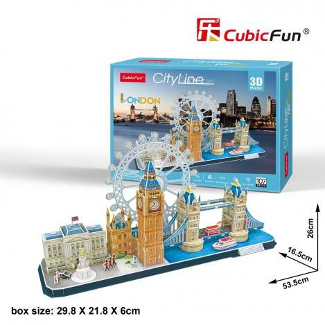 Cubic Fun City Line London (MC253h) - зображення 1