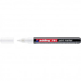   Edding Маркер  Paint e-791 1-2 мм, round tip, white (791/11)