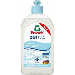Frosch Средство для ручного мытья посуды ZERO Сенситив 0.5 л (4009175947635)