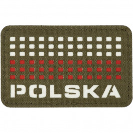 M-Tac Poland Laser Cut - Ranger Green/White/Red (51007123)